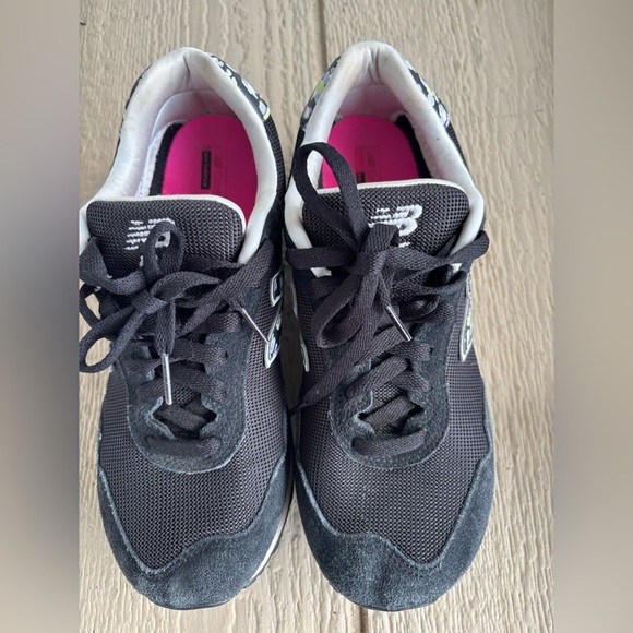 New Balance 515 V3 Black Nightshade Polka Womens Sz 9  Shoe Sneakers WL515AC3 - Picture 1 of 11